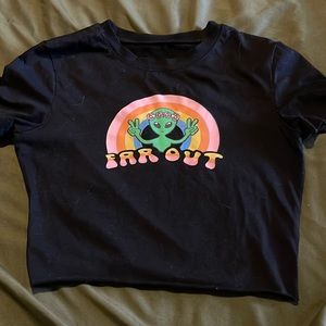 Alien crop top